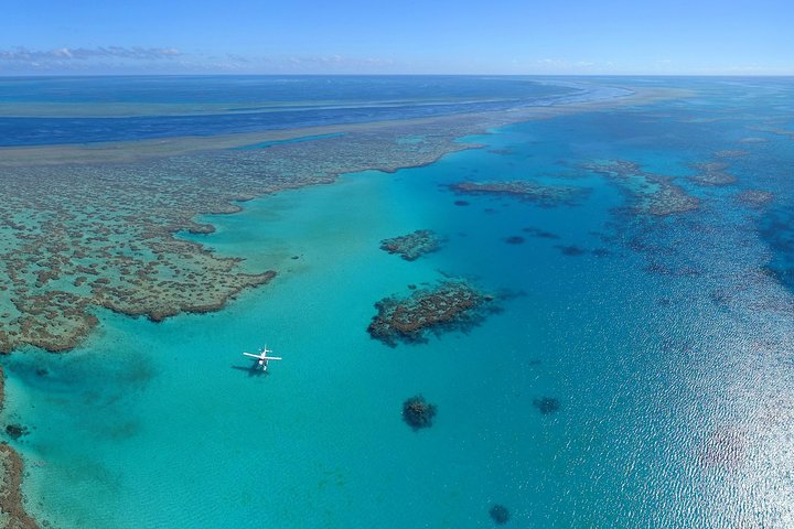 Panorama: the Ultimate seaplane tour - Great Barrier Reef & Whitehaven Beach