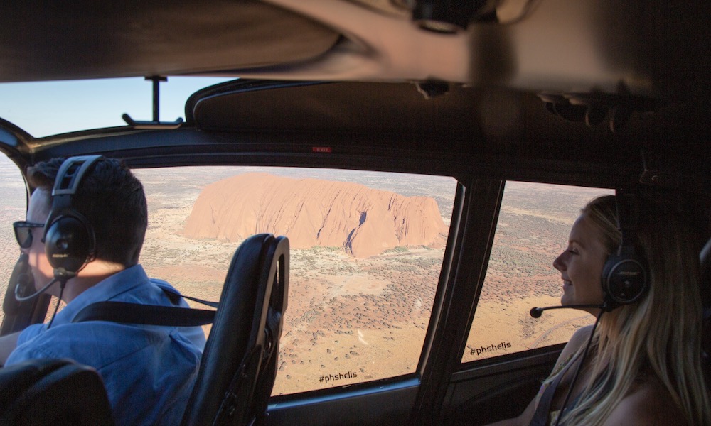 15 Minute Uluru Helicopter Flights