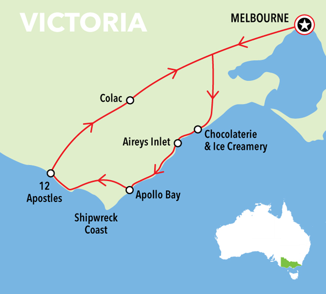 Autopia Tours: Great Ocean Road Sunset & Chocolates Tour