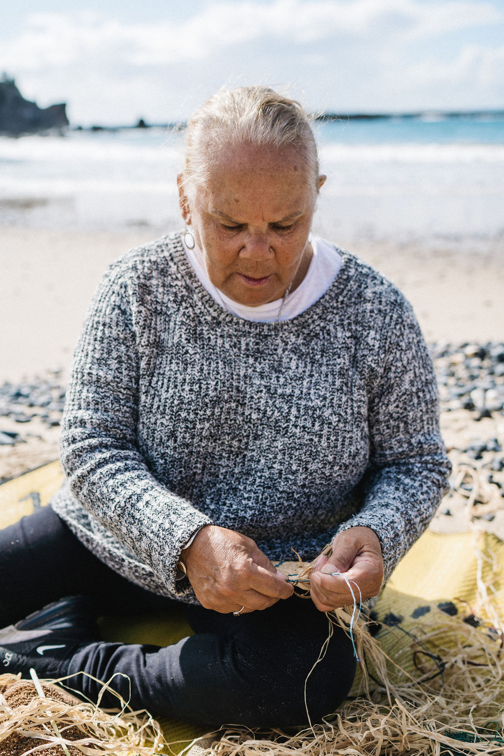 CONNECT TO COUNTRY - BASKET WEAVING WORKSHOP AT MYSTERY BAY WITH DEIDRE MARTIN