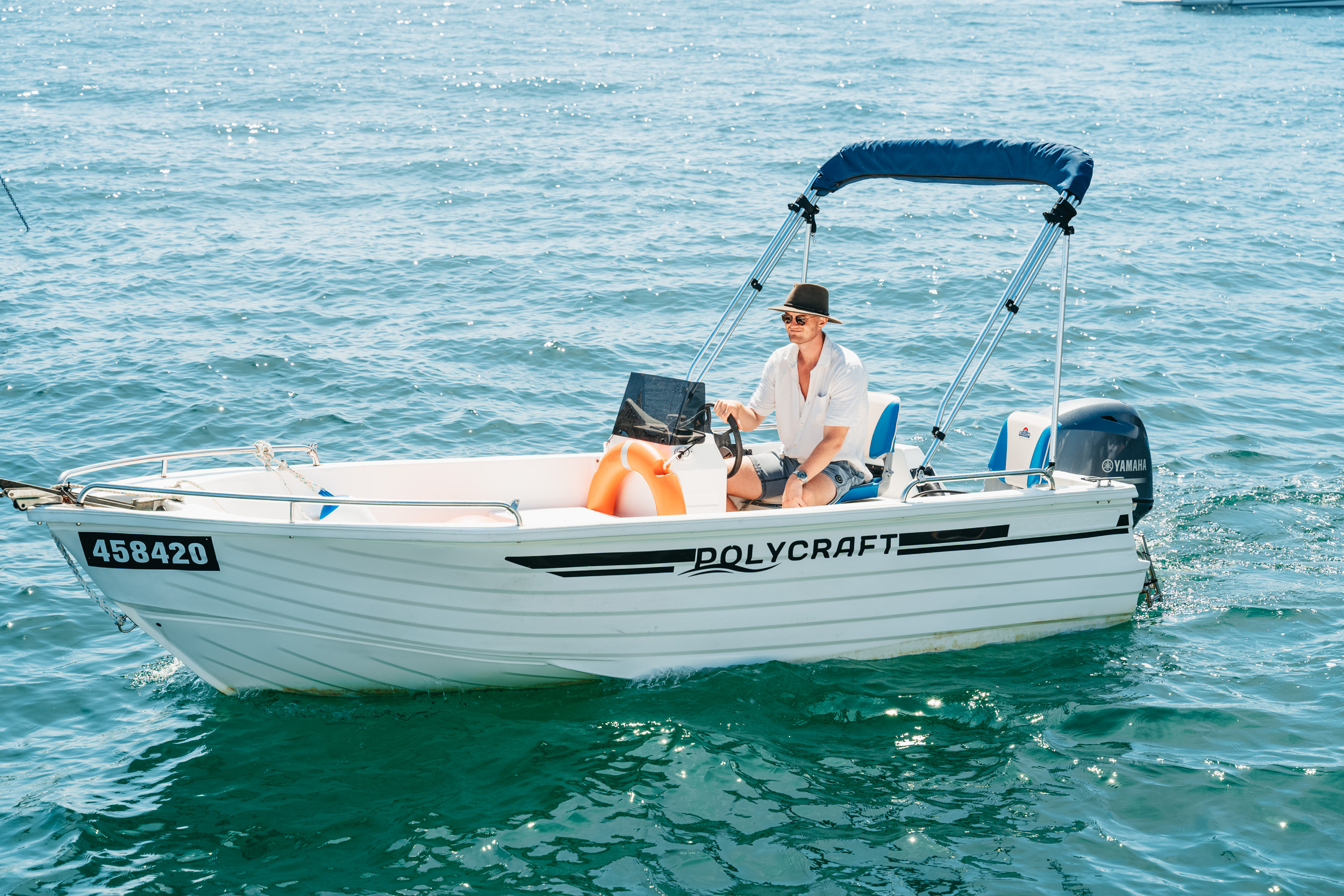 Hire – Polycraft Drifter 4.5m for 5 persons