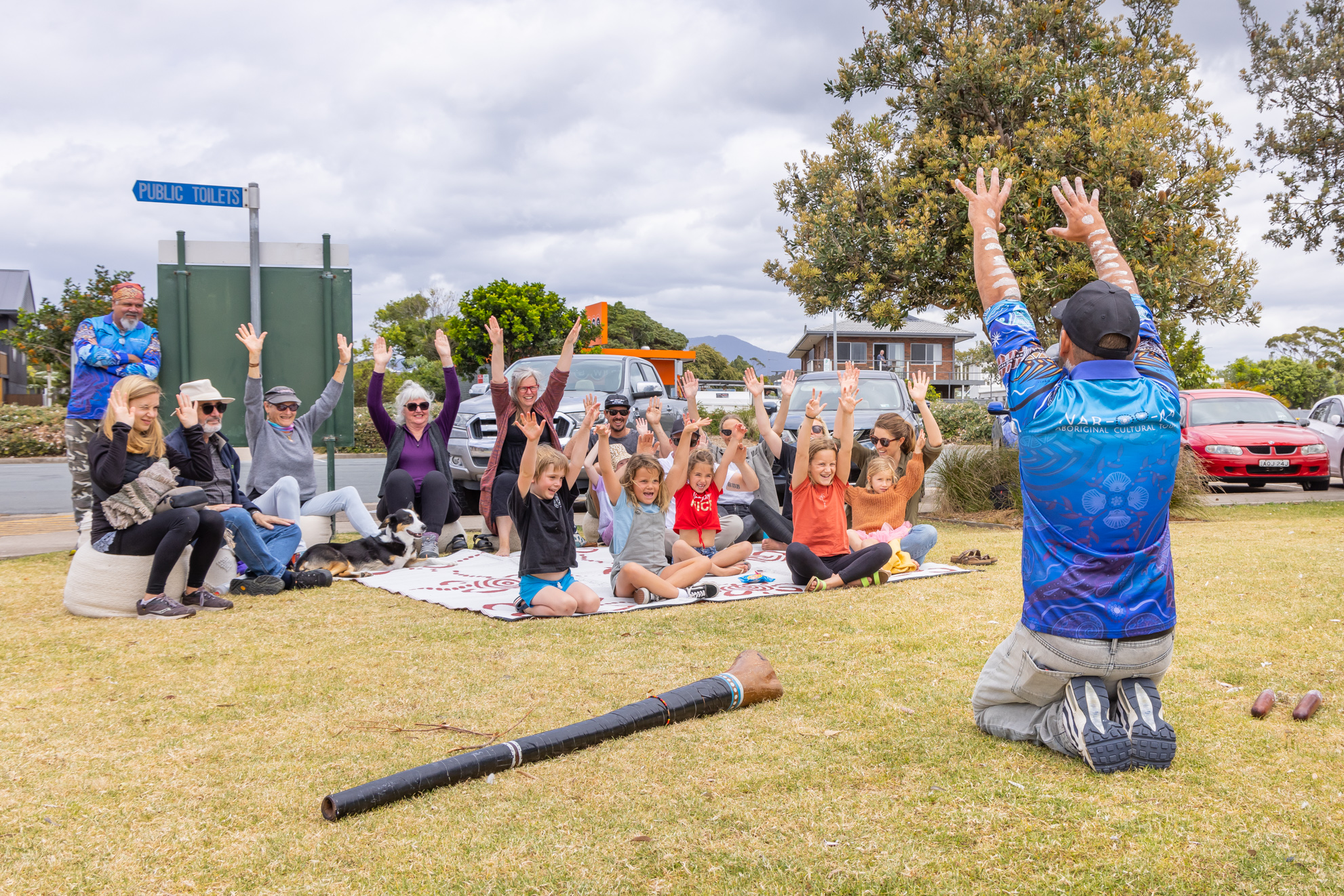 DIDGERIDOO AND DANCE WORKSHOP/PERFORMANCE WITH NIGEL STEWART OF BUNITCH DREAMING - All welcome for this incredible performance. Bring the kids.