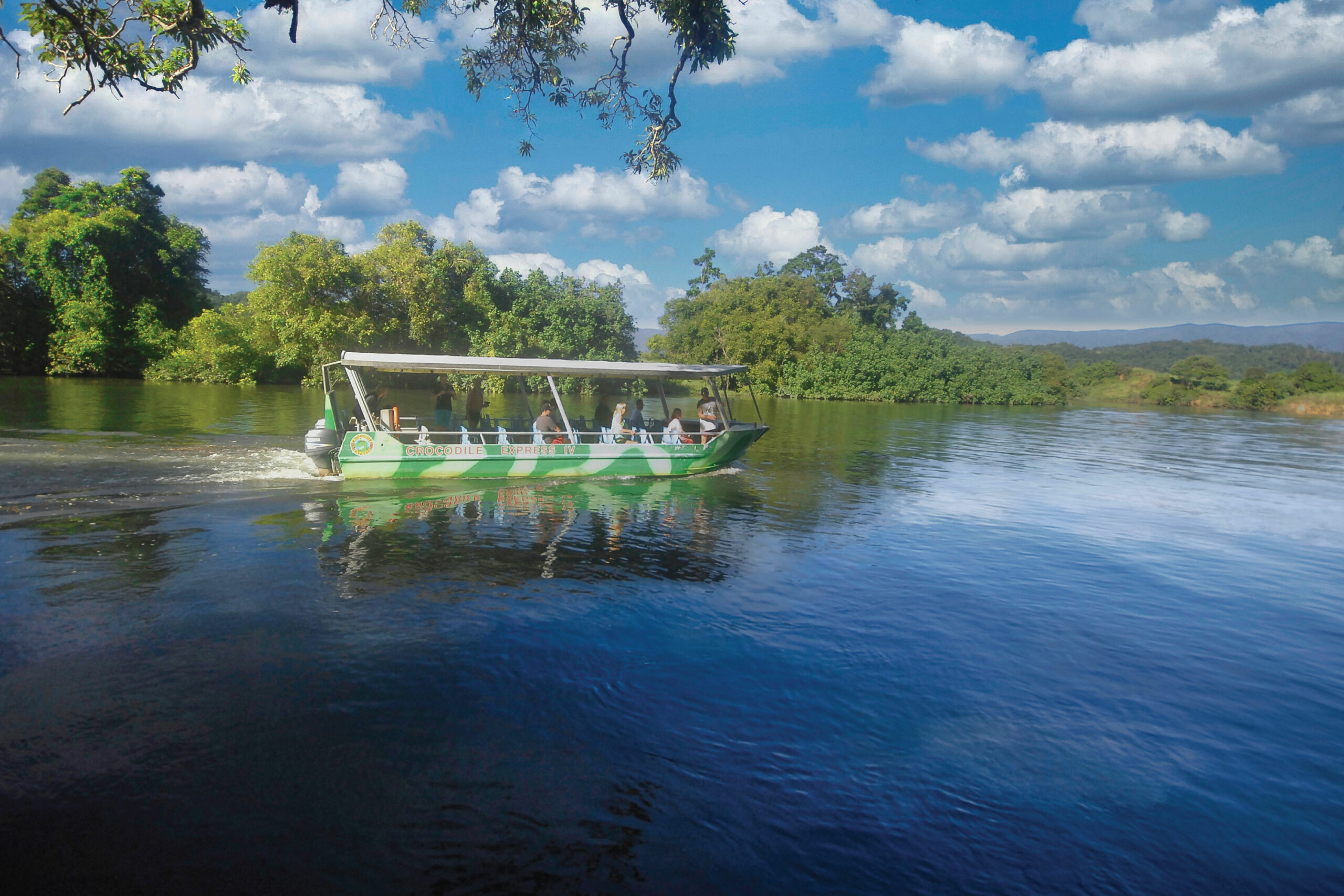 Crocodile Express Daintree River Cruise departing from Daintree Ferry Gateway & Daintree Discovery Centre Unlimited Pass