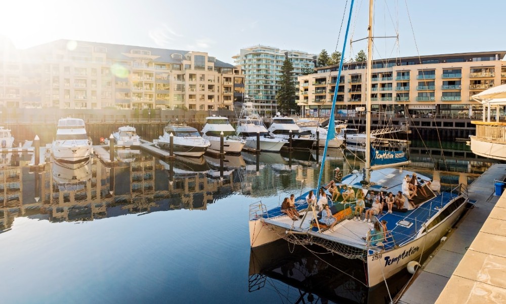 Glenelg Twilight Catamaran Cruise with Beverage - 1.5 Hours