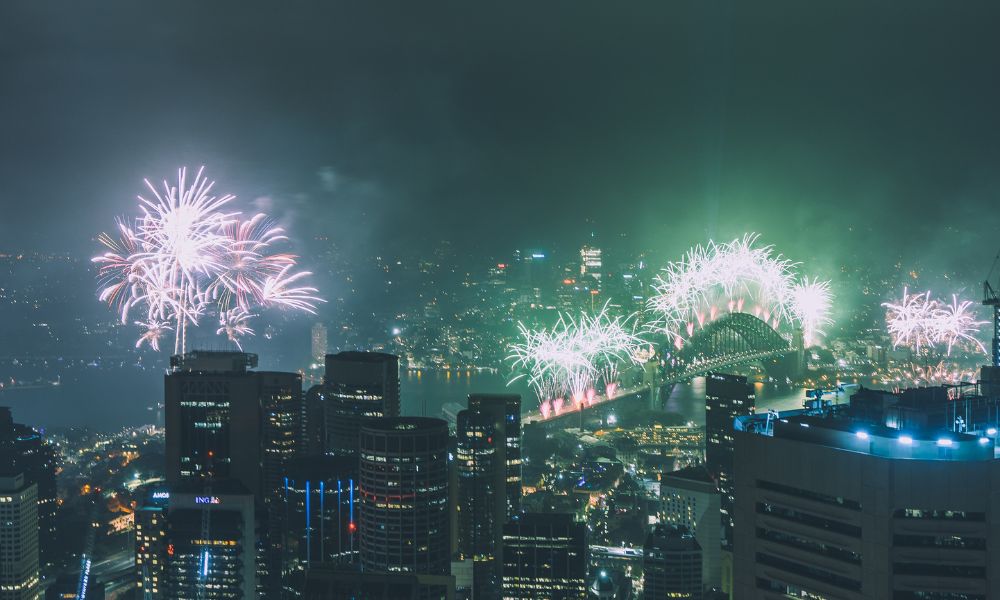 NYE Fireworks Party at the Sydney Tower Eye