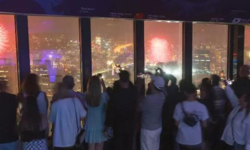 NYE Fireworks Party at the Sydney Tower Eye