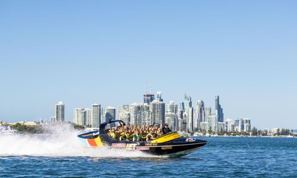 Express Gold Coast Jetboat Ride plus Helicopter Package