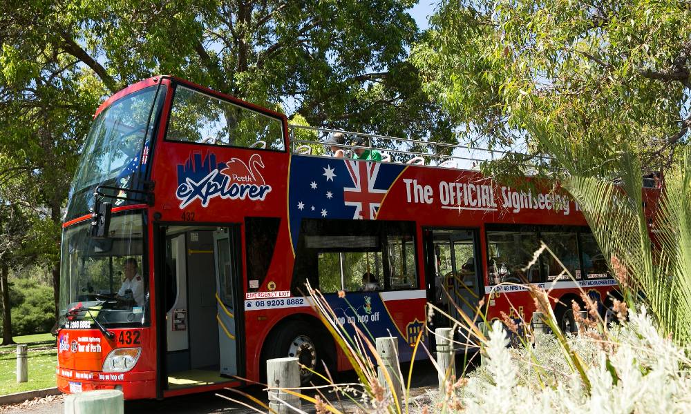 Open Top Bus Tour of Perth and Kings Park