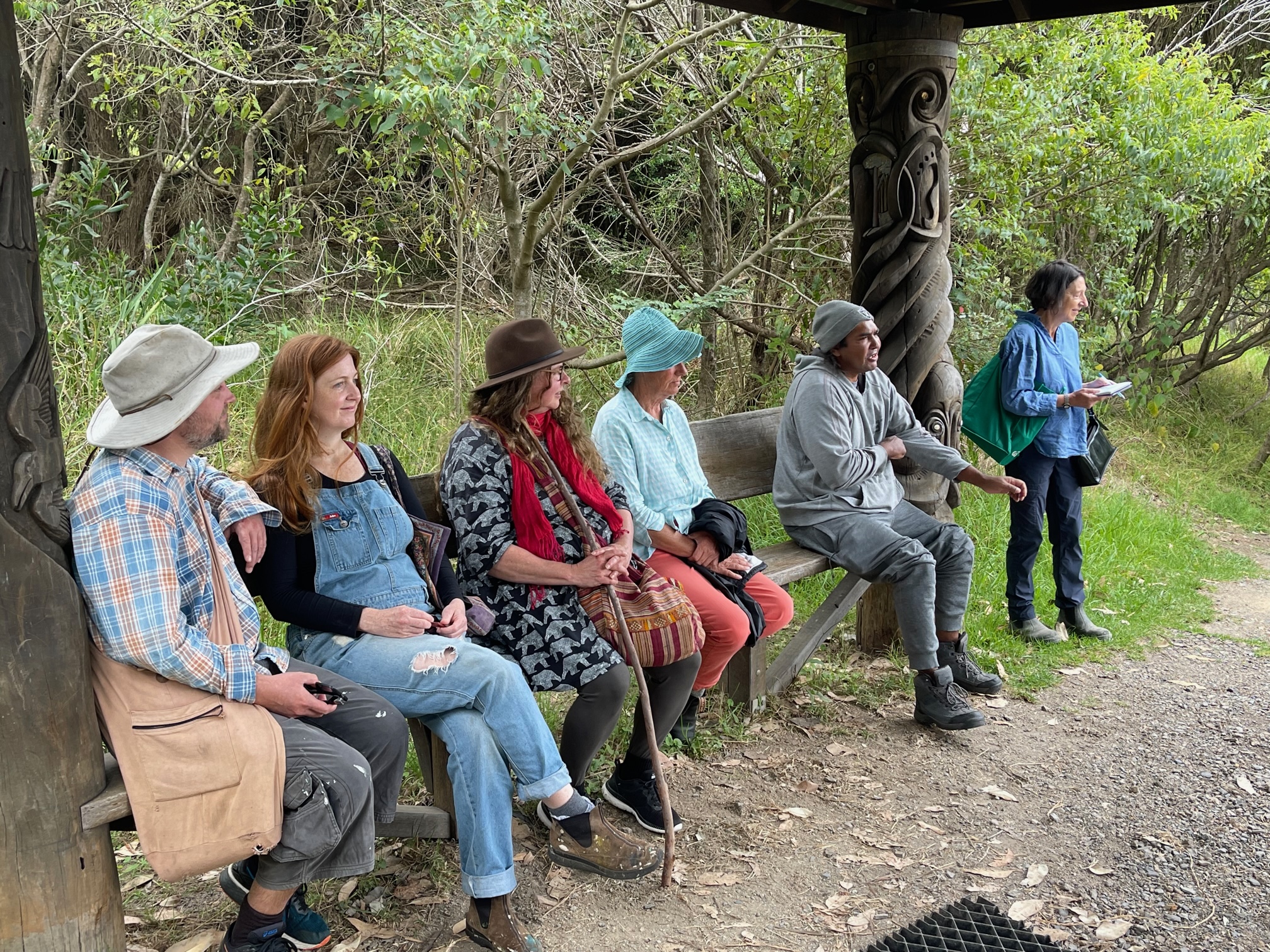 WALKING ON COUNTRY WITH WARREN FOSTER OF YANNAGA YOOWAGA TOURS AT WALLAGA LAKE