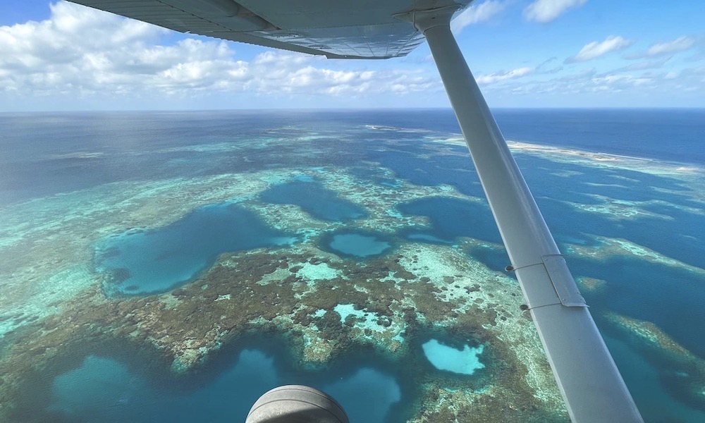 Scenic Flight From Kalbarri To Abrolhos Island