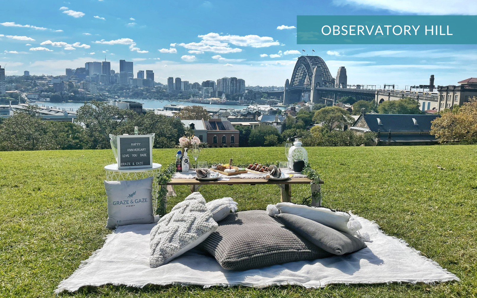 Luxury Private Picnic Experience – Observatory Hill