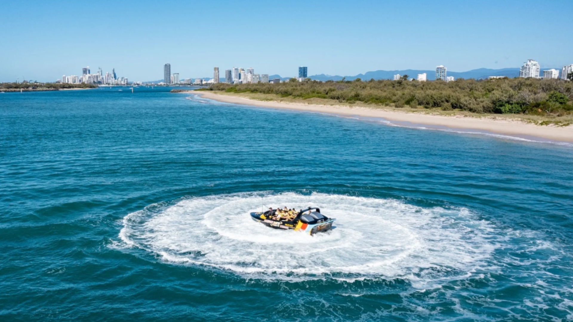 55 minute Gold Coast Jet Boat Adventure Ride