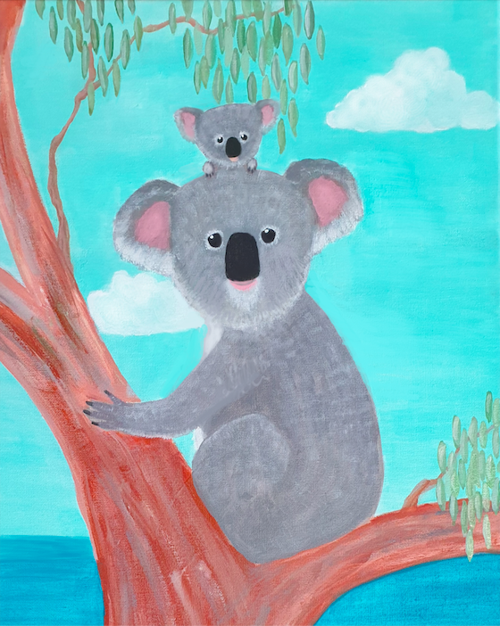 Pina Koala - Paint & Sip