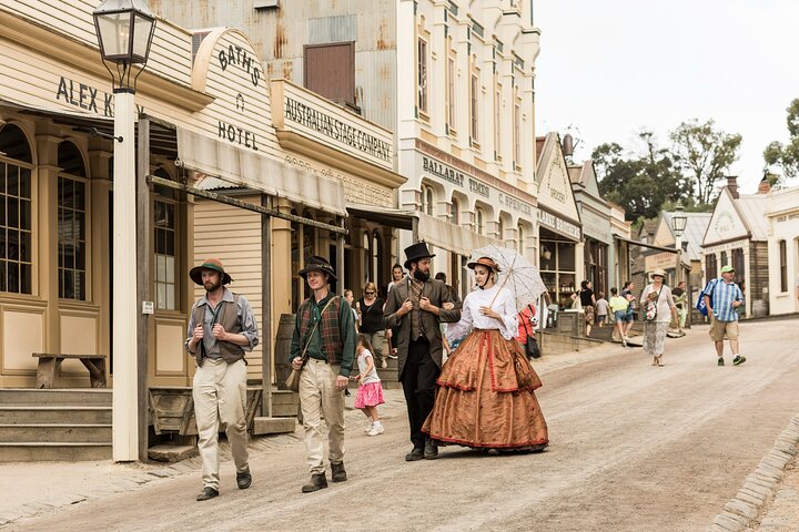 Sovereign Hill, Ballarat and Melbourne City 1-Day Tour