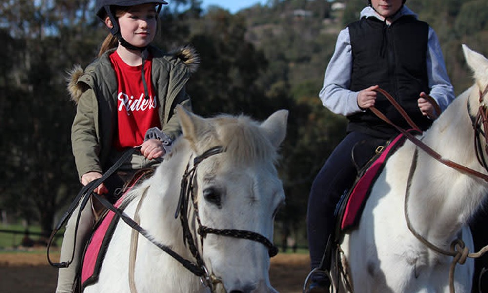 Weekday Kids Private Horse Riding Lesson - 60 Minutes