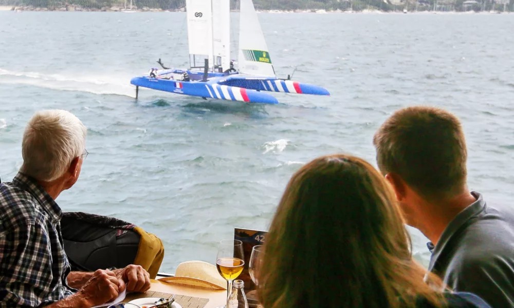 Australia Sail Grand Prix Sydney Premium Spectator Cruise with Drinks and Buffet Meal