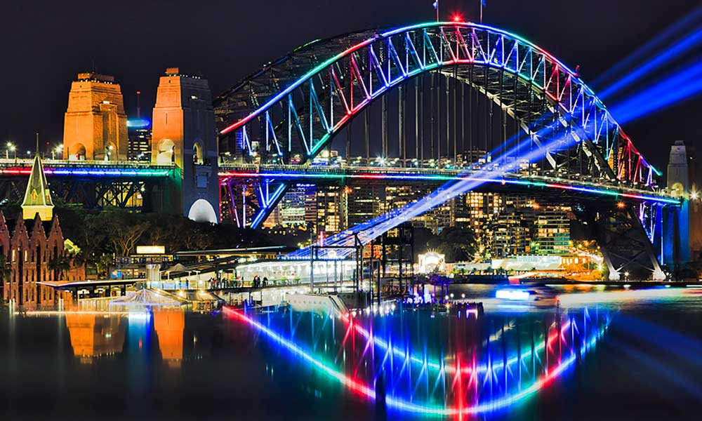 Vivid Sydney Harbour Cruise - 90 Minutes