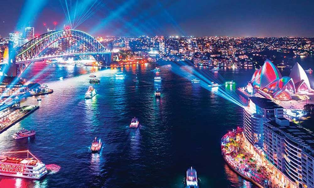 Vivid Sydney Harbour Cruise - 90 Minutes