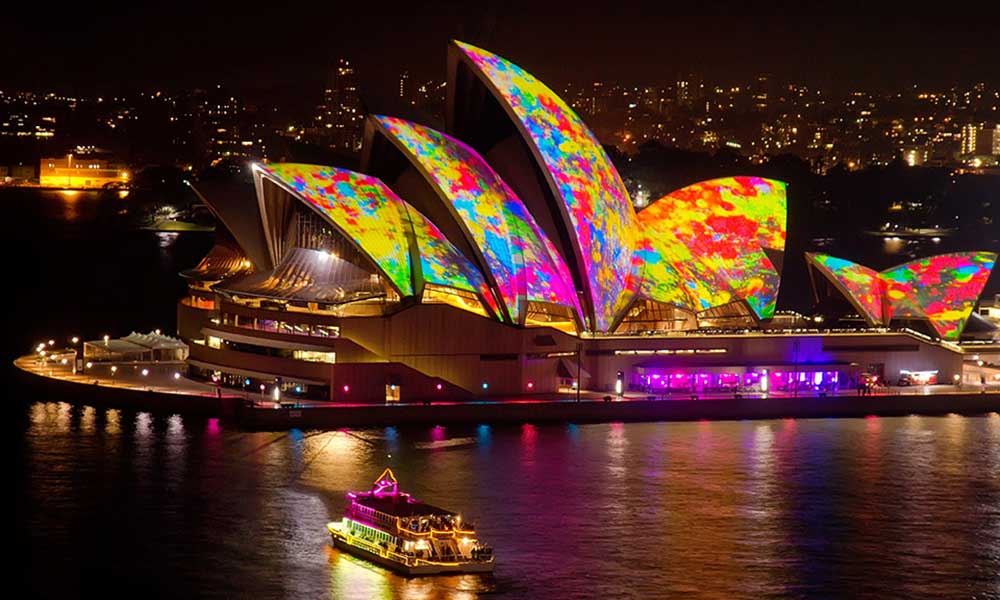 Vivid Sydney Harbour Cruise - 90 Minutes