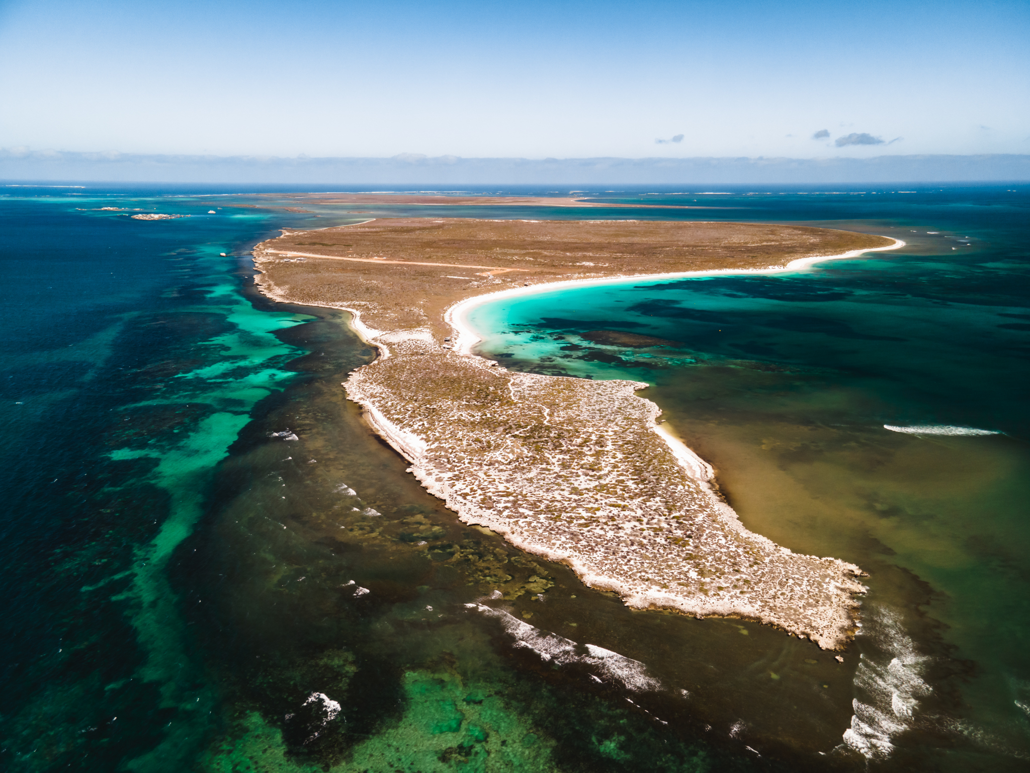 Pink Lakes and Abrolhos Scenic Flyover Tour with Tea