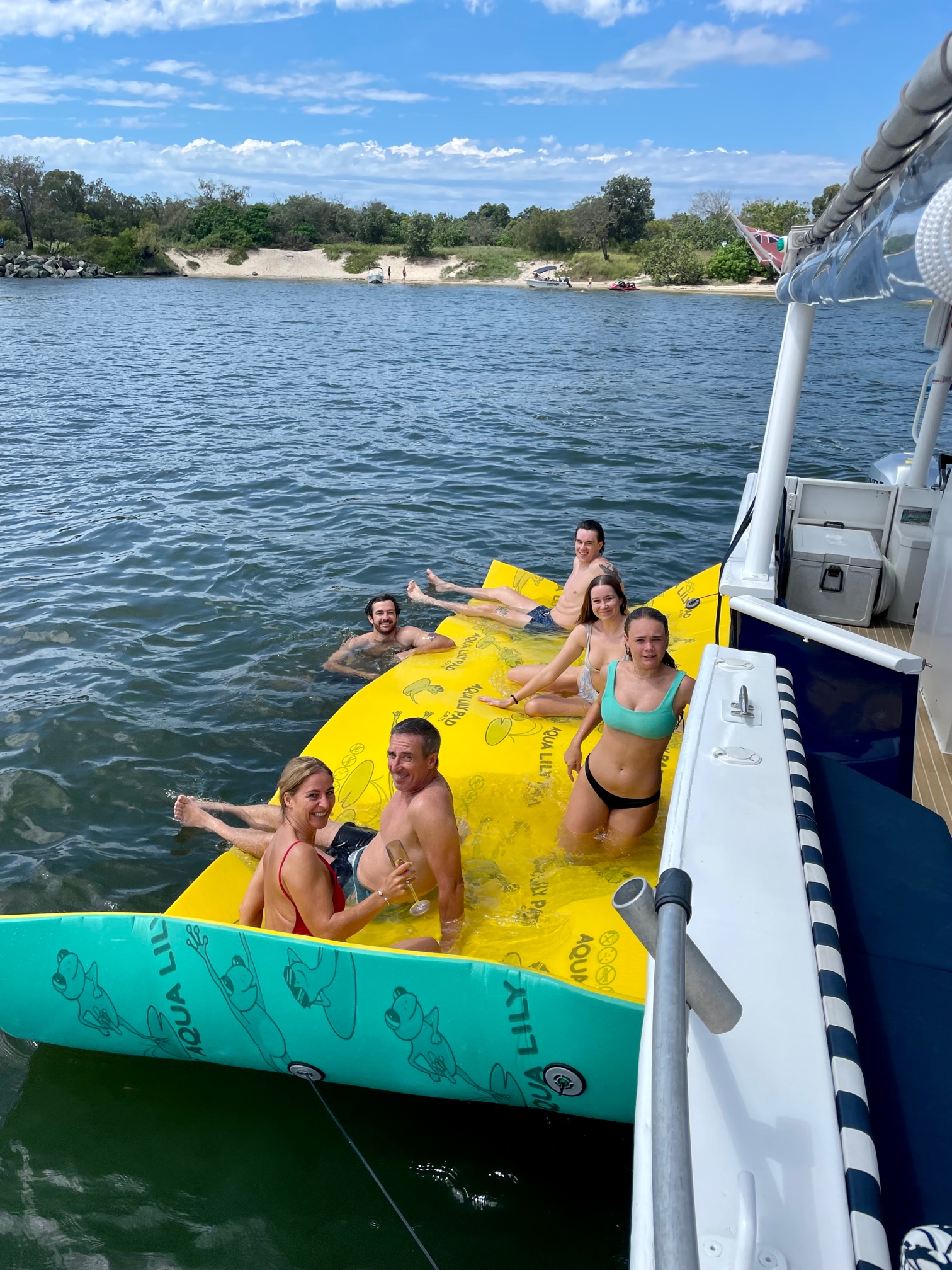 PRIVATE Broadwater Charter - Custom Pickup Location - Up to 12 guests - hourly rate