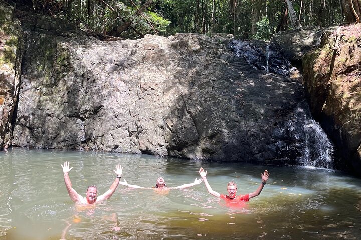 Self Guided E Bike Tour Unicorn Falls and Rainforest