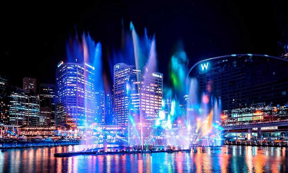 Vivid Sydney Intimate Catamaran Cruise on Heaven