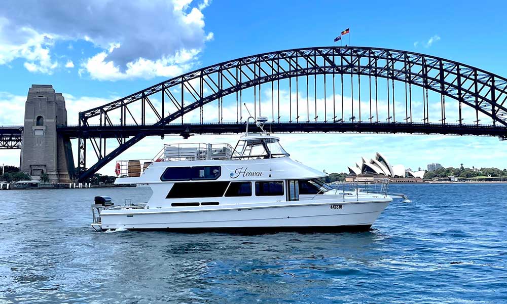 Vivid Sydney Intimate Catamaran Cruise on Heaven