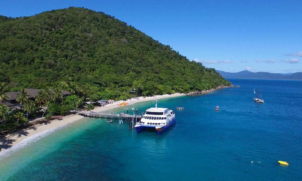 Fitzroy Island Full Day Package with Snorkelling Equipment and Glass Bottom Boat