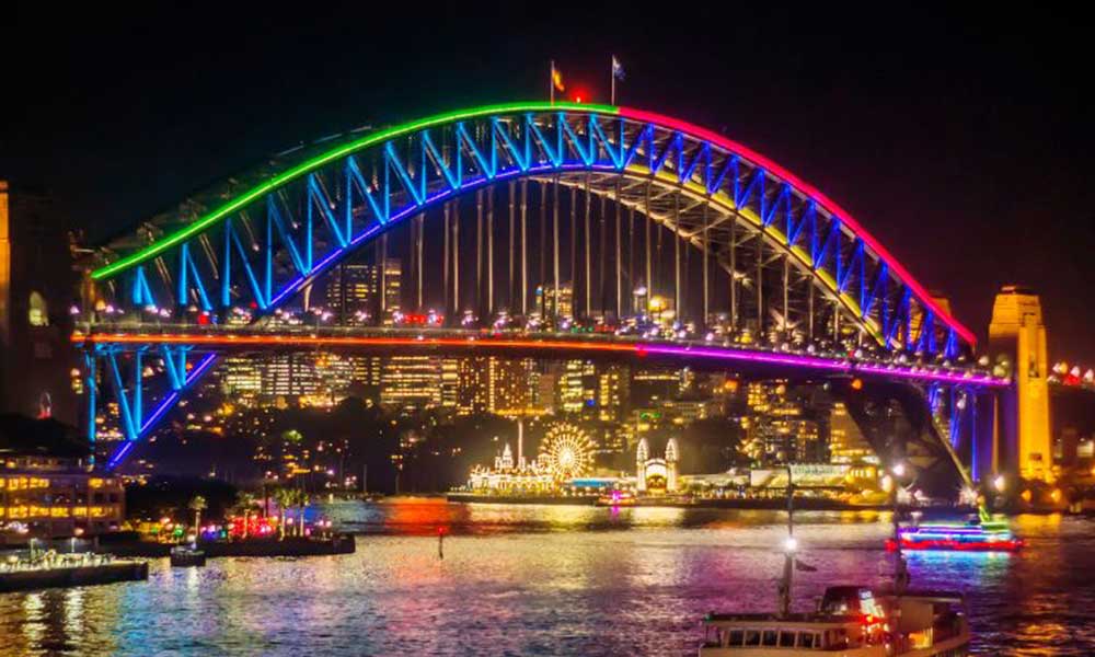 Vivid Sydney Private Harbour Cruise - Up To 12 Guests