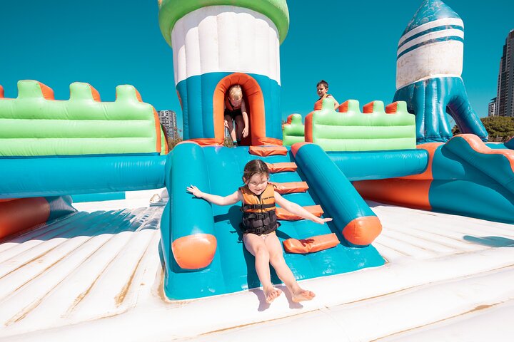 GC Aqua Park 50 Minute Inflatable Water Park Activity, Southport