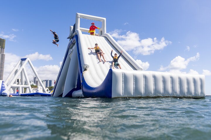 50 Minute Inflatable Water Park Activity From Southport