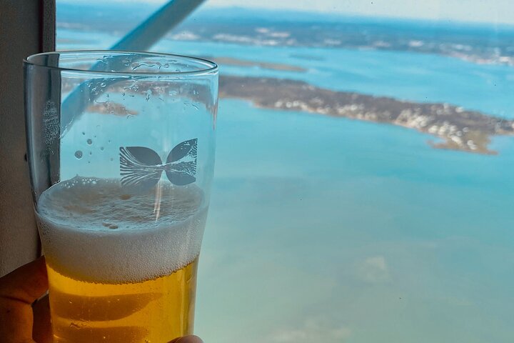 1 Hour Private Flight Tour with Paired Inflight Beer Tasting