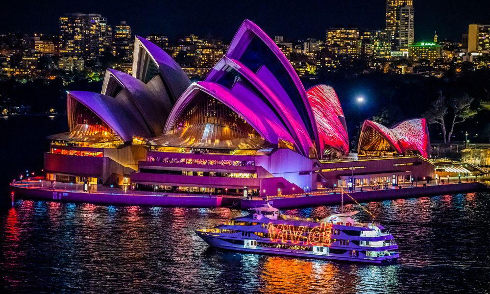 Vivid Sydney 4 Course Dinner Cruise