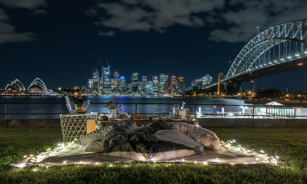 Vivid Sydney Luxury Picnic Experience - For 2