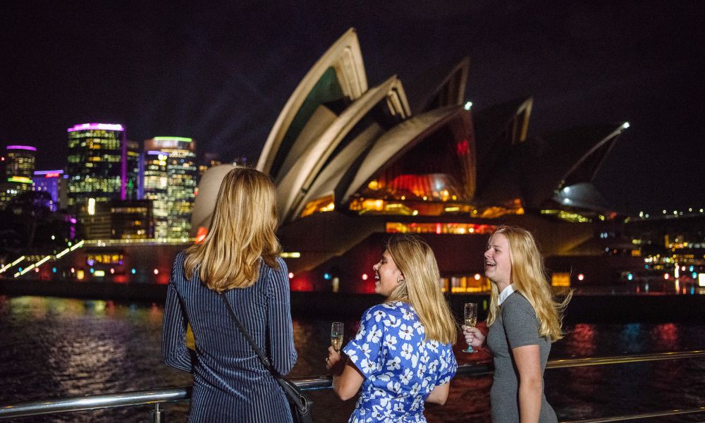 Vivid Sydney 4 Course Dinner Cruise