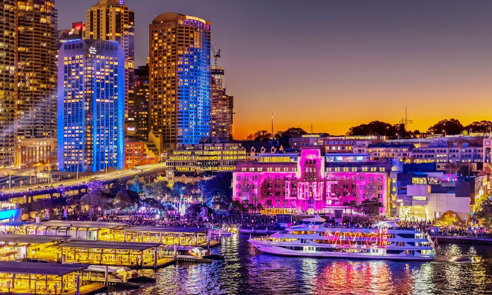 Vivid Sydney 4 Course Dinner Cruise