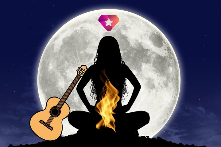 Full Moon Music & Meditation Activity in Broome