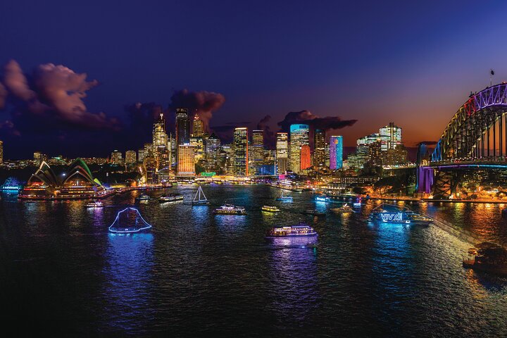 Admission to Vivid Dinner Cruise in Sydney