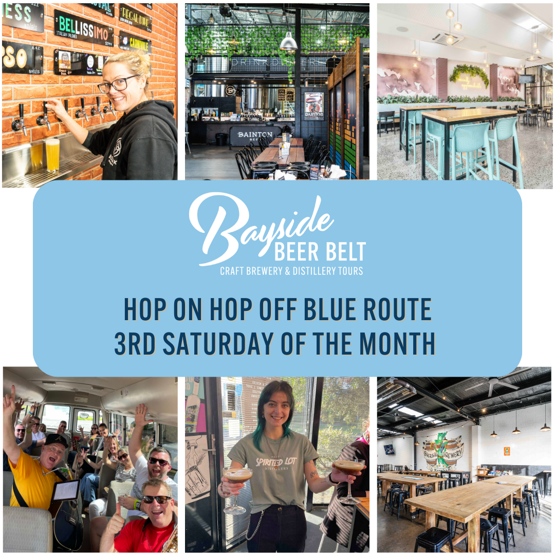 Hop On Hop Off Brewery & Distillery Tour – Blue Route