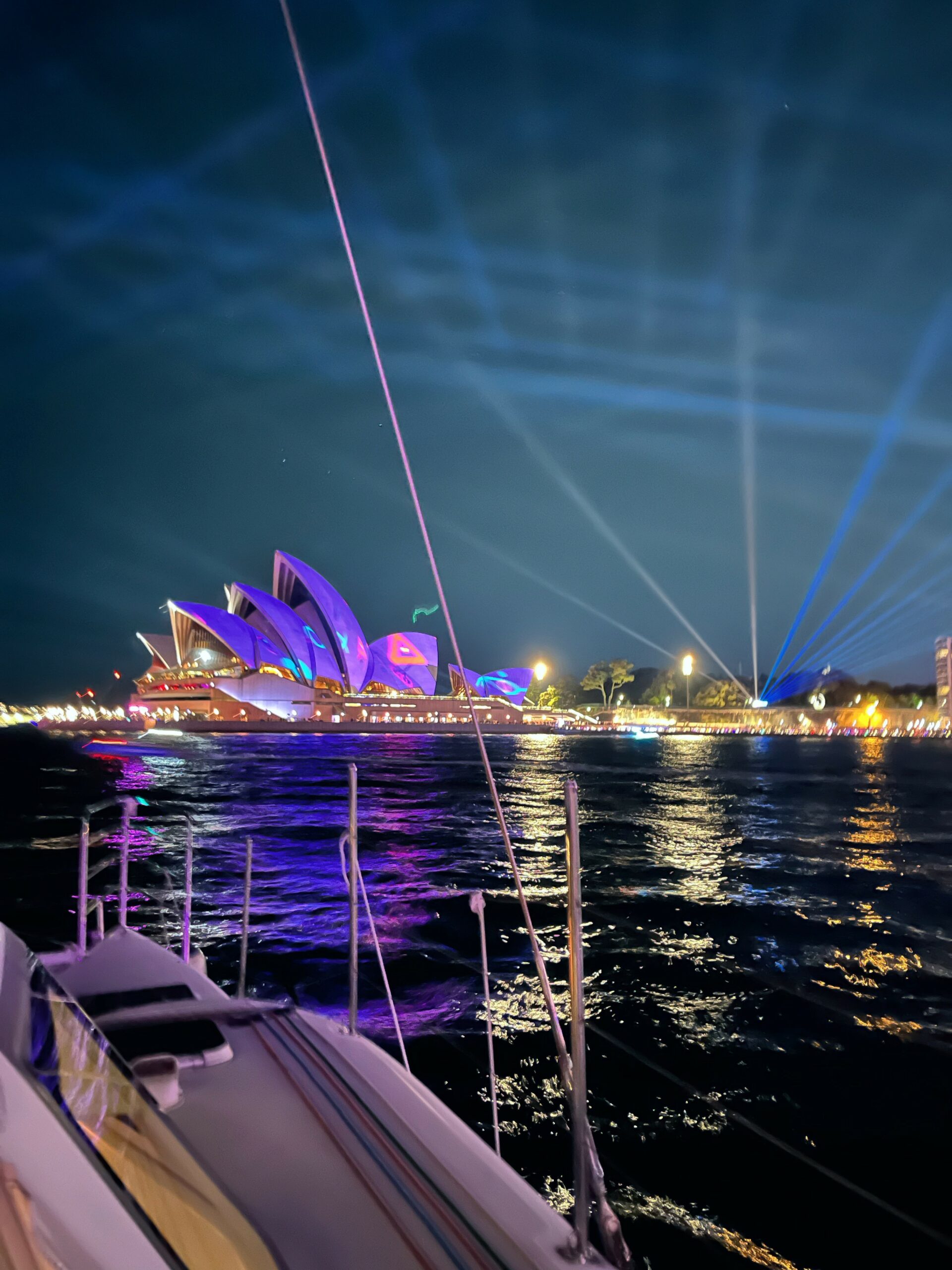 Mid-Week 2hr Vivid Sydney Harbour Cruise with complimentary cheese and chocolate platter