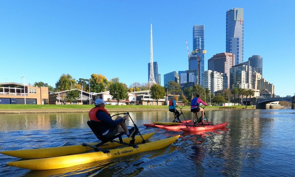 Yarra River Waterbike Tour – 90 Minutes