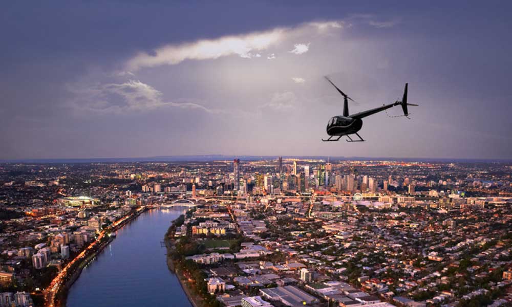 Brisbane CBD Twilight Scenic Flight