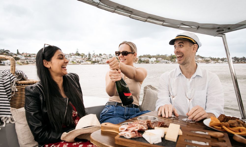 Electric Picnic Boat Hire For 1 Hour - Sydney