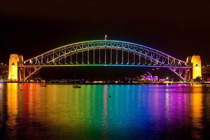 45-Minute Vivid Sydney Scenic Jet Boat Cruise Tour