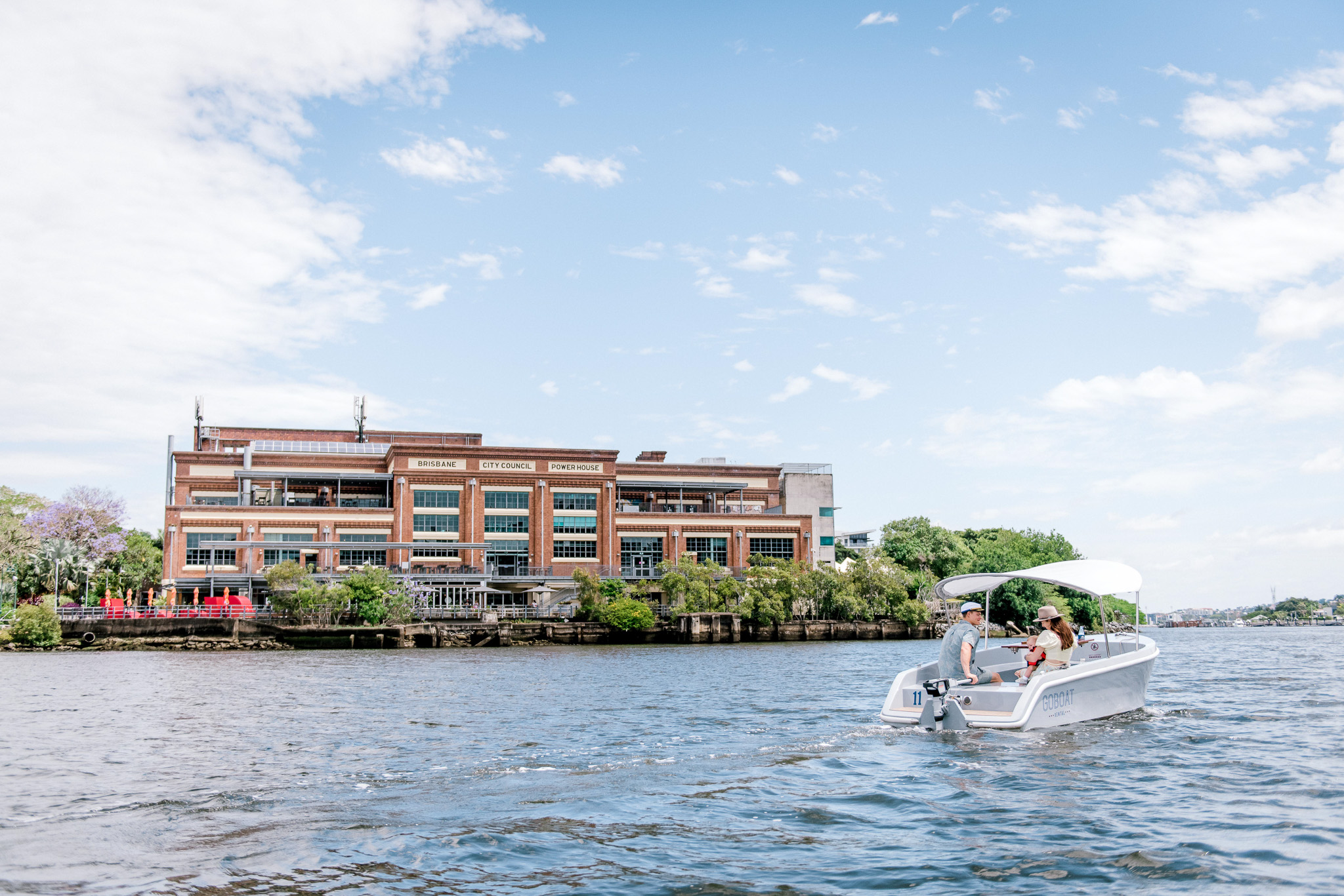 GoBoat Brisbane - 3 Hour Electric Picnic Boat Hire (up to 8 people)