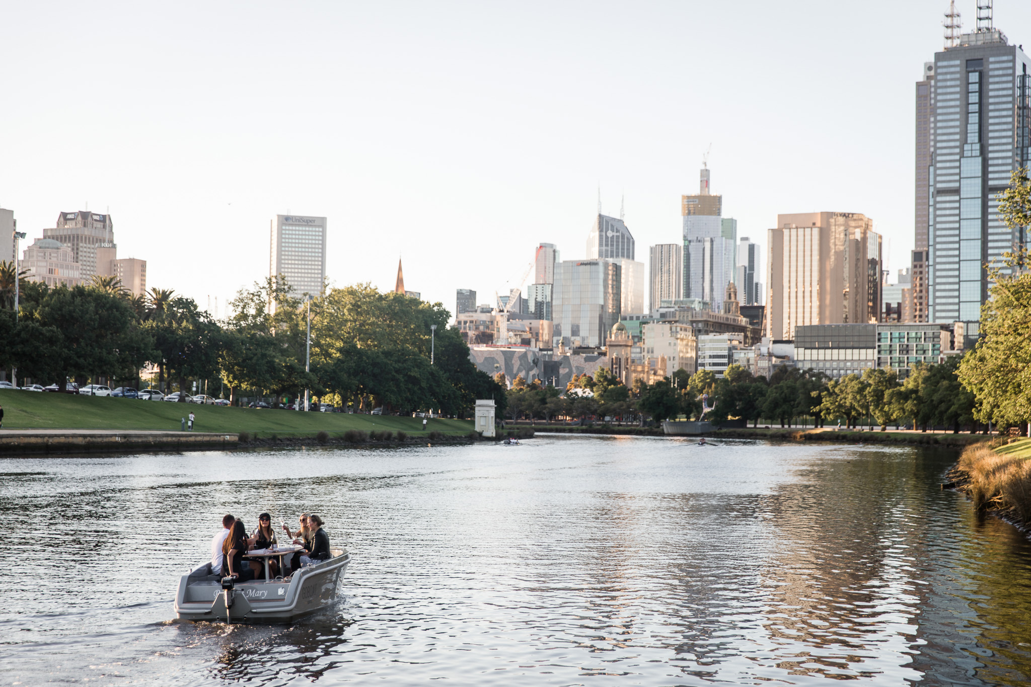 GoBoat Melbourne - 3 Hour Electric Picnic Boat Hire (up to 8 people)