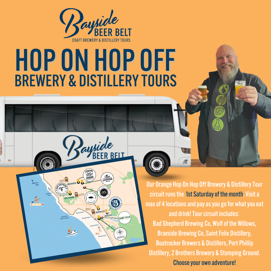 Hop On Hop Off Brewery & Distillery Tour Orange Route, Australia