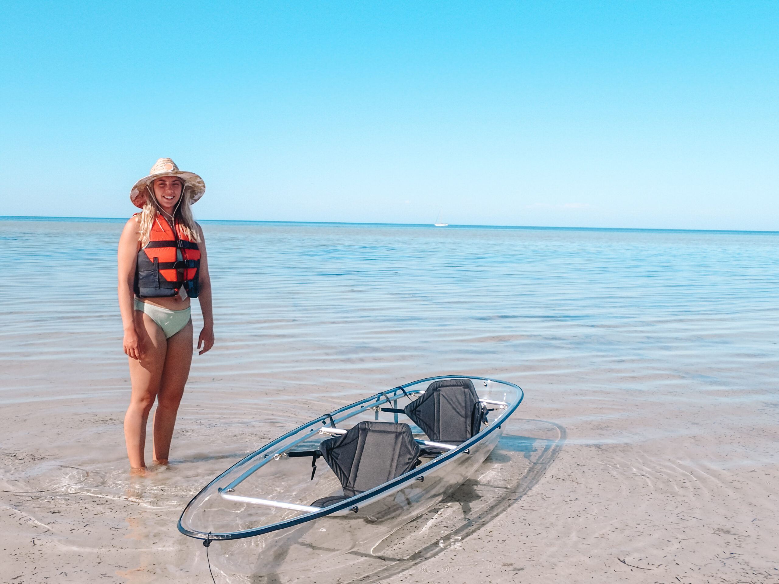 Glass Bottom Kayak Hire (Half Day)