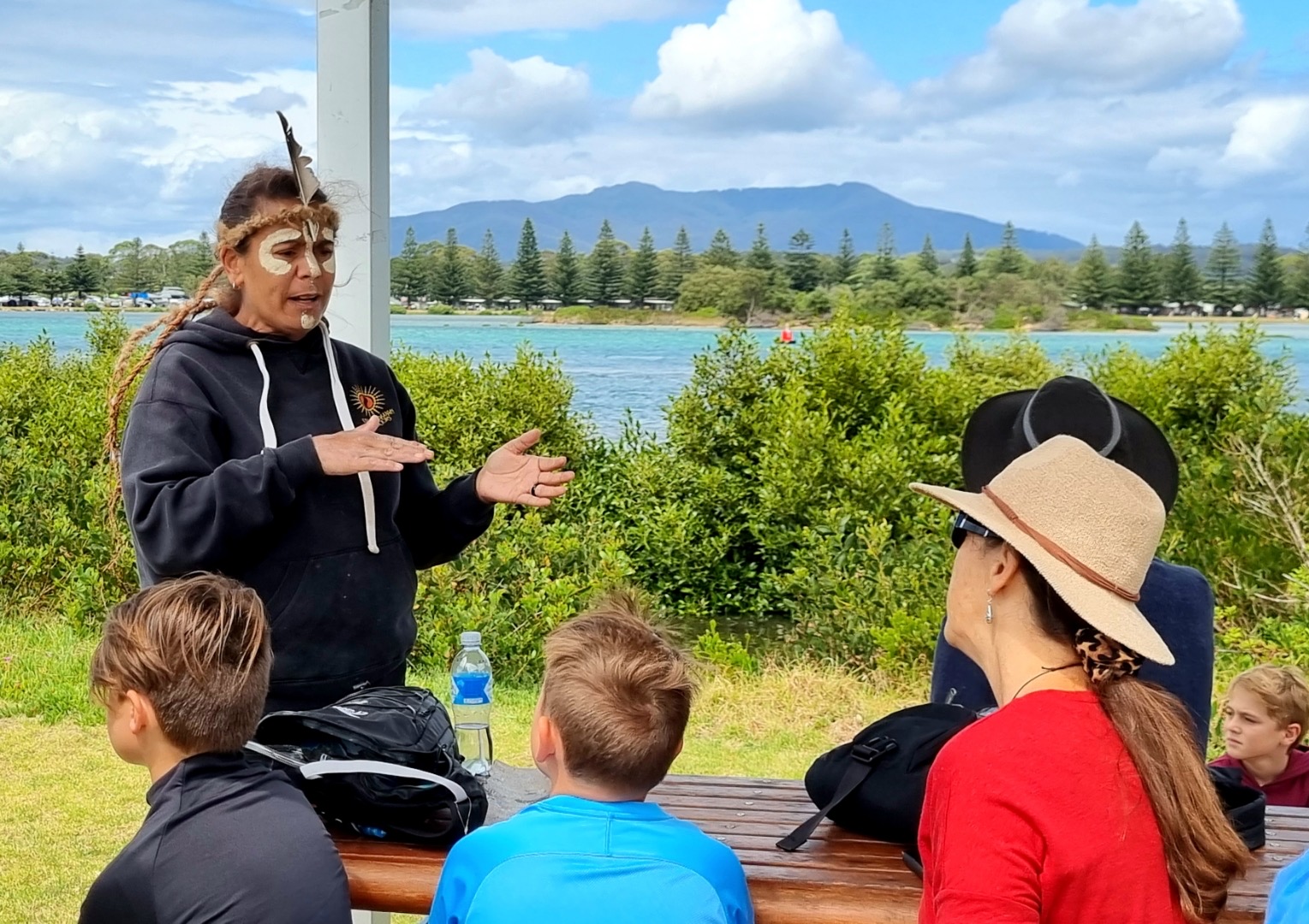 MILLS BAY CULTURAL TOUR  WITH SHARON MASON OF GNARL CUTURAL TOURS